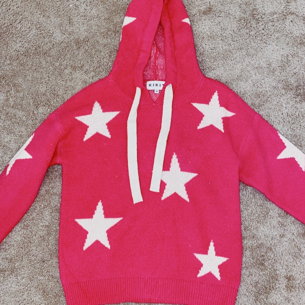 Star hoodie never worn
